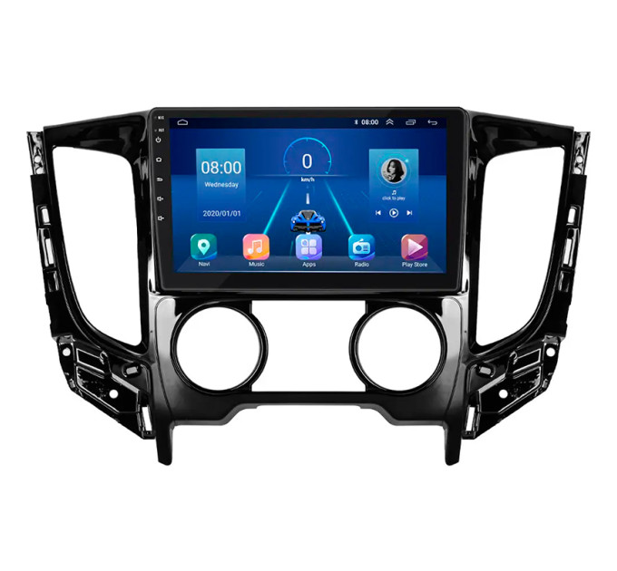 Штатна магнітола Mitsubishi L200 Manual AC 2015-2019 Element 6/128 4G CarPlay