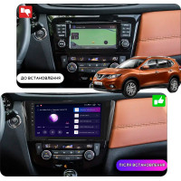 Штатна магнітола Nissan X-Trail 2013-2019 Element Prime 4/64 CarPlay 4G