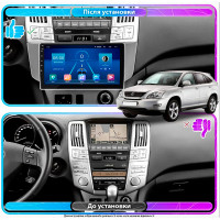 Штатна магнітола Lexus RX 2003-2006 Element 4/64 4G CarPlay