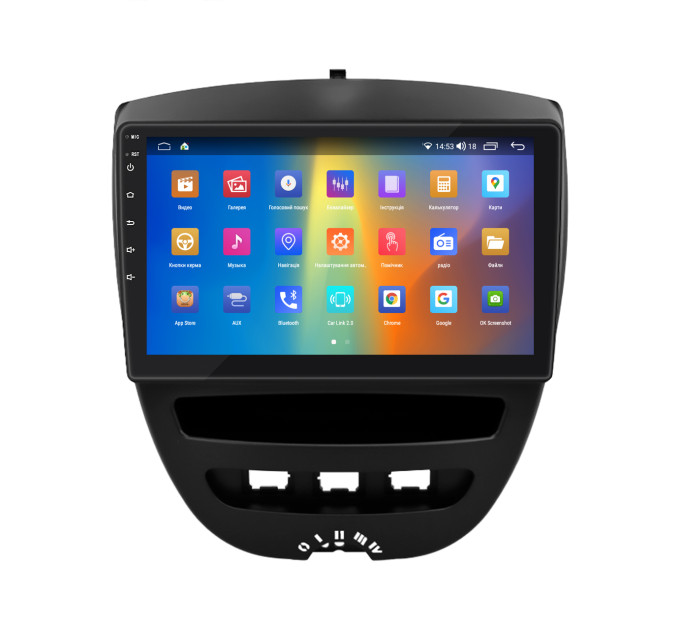 Штатна магнітола Citroen C1 2008-2012 Element Prime 2/32 4G CarPlay