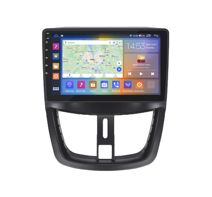 Штатна магнітола Peugeot 207 2006-2009 Element Prime 4/64 4G CarPlay