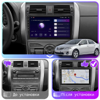 Штатна магнітола Toyota Corolla (E140, E150) 2010-2013 Element Prime 4/64 4G CarPlay
