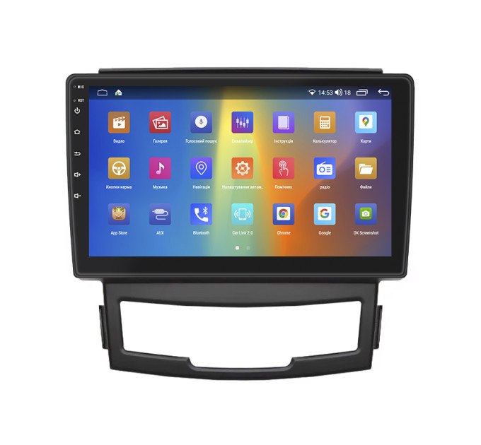 Штатна магнітола SsangYong Korando 2010-2013 Element Prime 2/32 4G CarPlay