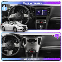 Штатна автомагнітола Subaru Legacy 2012-2014 Element 4/32 4G CarPlay