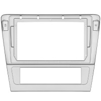 Перехідна рамка Volkswagen Passat B7 2010-2014 (7589)