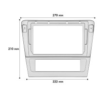 Перехідна рамка Volkswagen Passat B7 2010-2014 (7589)