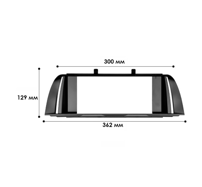 Перехідна рамка BMW 5 Series 2010-2017 (7577)