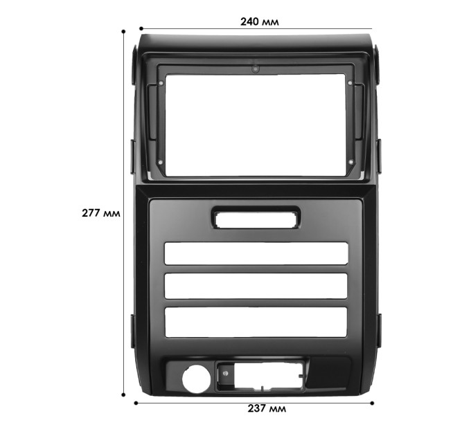 Перехідна рамка Ford F-150 2009-2014 Manual AC (6796)