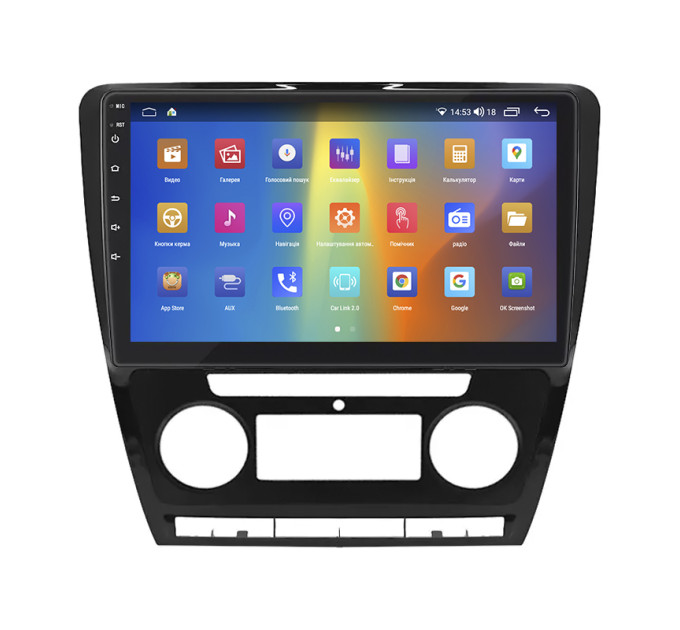 Штатна магнітола Skoda Octavia A5 2008-2013 Element Prime 2/32 CarPlay 4G
