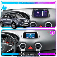 Штатна магнітола Renault Koleos 2008-2011 Element 6/128 4G CarPlay