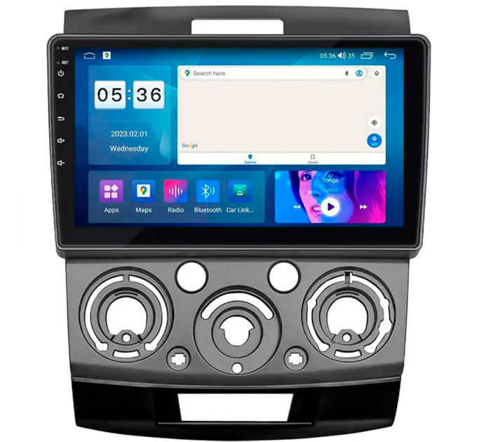 Штатна магнітола Ford Ranger 2009-2011 Element Prime 4/64 CarPlay 4G