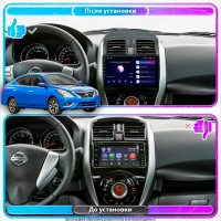 Штатна магнітола Nissan Versa 2014-2019 Element Prime 4/64 CarPlay 4G