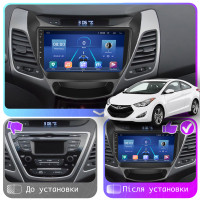 Штатна магнітола Hyundai Elantra (MD) 2013-2016 Element 6/128 4G CarPlay