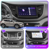 Штатна магнітола Hyundai Tucson 2015-2018 Element 6/128 4G CarPlay