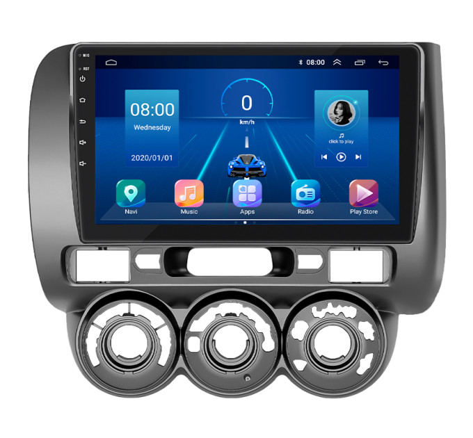 Штатна автомагнітола Honda Jazz I Manual AC 2005-2008 Element 6/128 4G CarPlay
