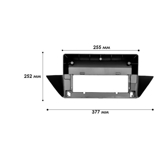 Перехідна рамка BMW X1 (E84) 2009-2015 (6841)