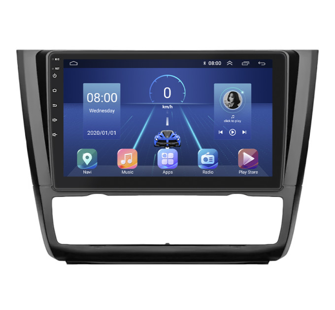 Штатна магнітола BMW 1 серії (E81/E82/E87/E88) 2007-2011 Element 6/128 4G CarPlay