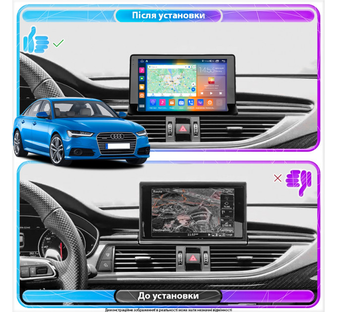 Штатна магнітола Audi Q3 (8U) 2014-2018 Element Prime 2/32 4G CarPlay