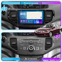 Штатна магнітола Acura TSX 2008-2014 Element Prime 4/64 4G CarPlay