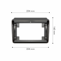 Перехідна рамка Citroen Jumper 2011+ Peugeot Boxer 2011+ Fiat Ducato 2011+ (7591)
