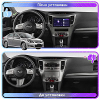 Штатна магнітола Subaru Legacy 2009-2012 Element 6/128 4G CarPlay