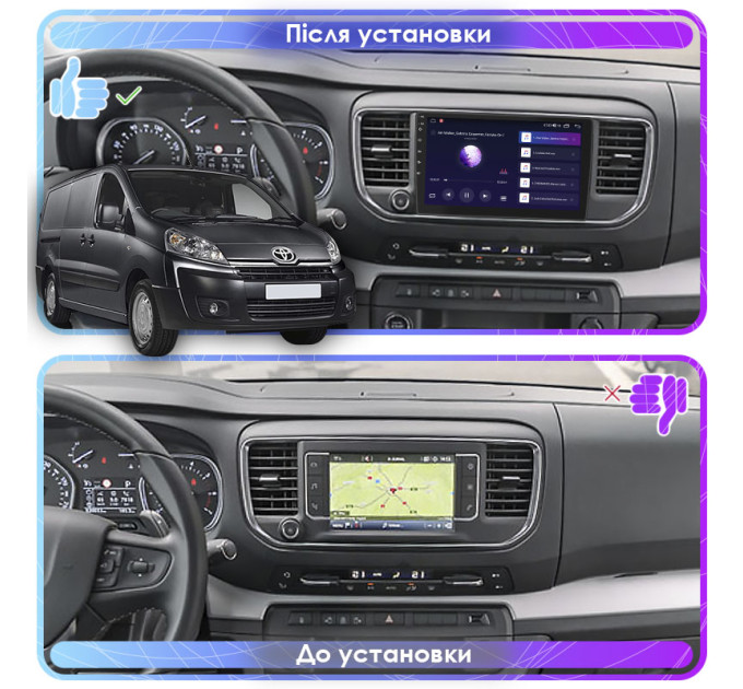 Штатна магнітола Toyota ProAce 2013-2016 Element 2/32 4G