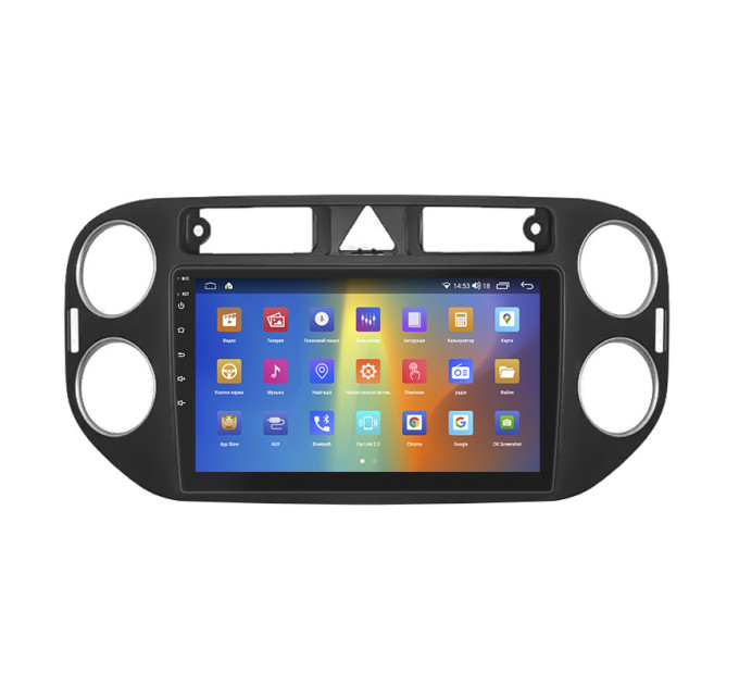 Штатна магнітола Volkswagen Tiguan 2007-2011 Element Prime 2/32 CarPlay 4G