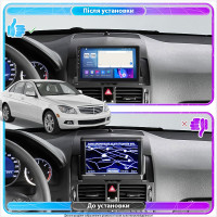 Штатна магнітола Mercedes-Benz C-Клас (W204) 2006-2011 Element Prime 4/64 CarPlay 4G