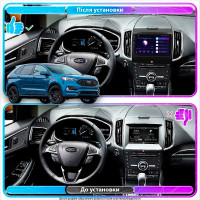 Штатна магнітола Ford Edge 2018- Element 6/128 4G CarPlay