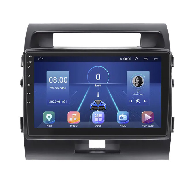 Штатна магнітола Toyota Land Cruiser 200 2012-2015 Element 6/128 4G CarPlay