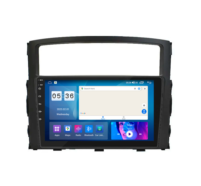 Штатна магнітола Mitsubishi Pajero 2 2014- Element Prime 2/32 CarPlay 4G