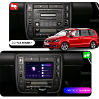 Штатна магнітола SEAT Alhambra 2000-2010 Element Prime 4/64 CarPlay 4G