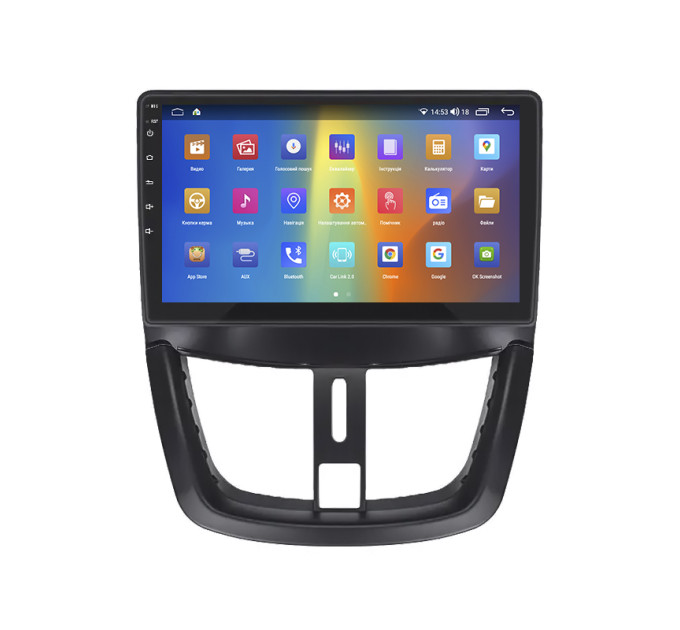 Штатна магнітола Peugeot 207 2009-2015 Element Prime 4/64 4G CarPlay
