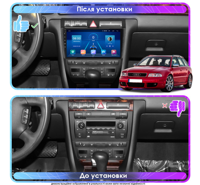 Штатна магнітола Audi RS 6 (C5) 2002-2006 Element 2/32 4G