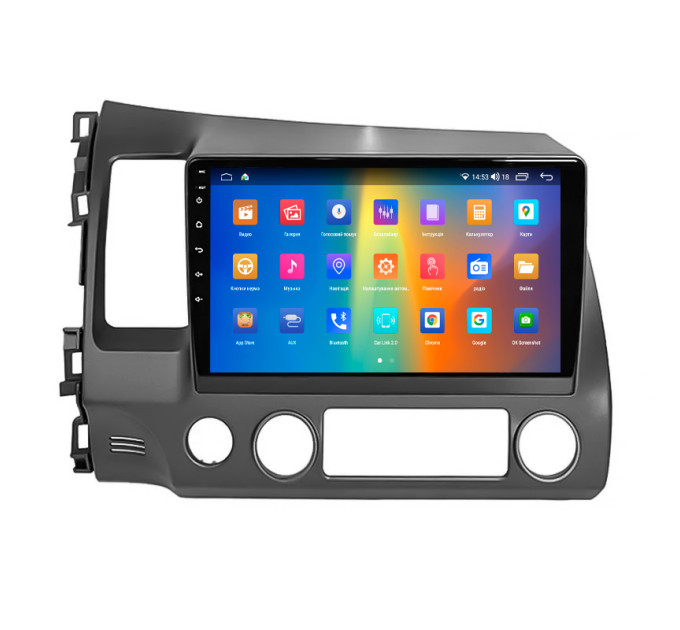 Штатна магнітола Honda Civic 2005-2009 Element Prime 4/64 4G CarPlay
