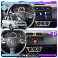 Штатна магнітола Suzuki Swift  2004-2011 Element 6/128 4G CarPlay