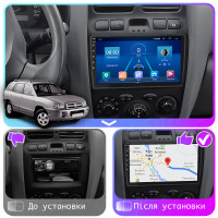 Штатна магнітола Hyundai Santa Fe 2000-2012 Element 2/32 4G