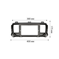Перехідна рамка Citroen Jumpy Spacetourer 2016+ Opel Zafira Life Vivaro 2019+ Peugeot Expert Traveller 2016+