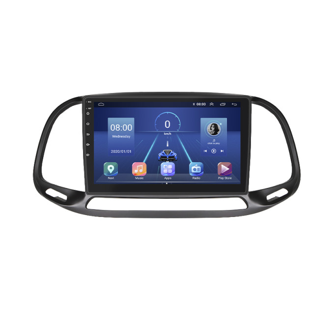 Штатна магнітола Fiat Doblo 2015- Element 6/128 4G CarPlay