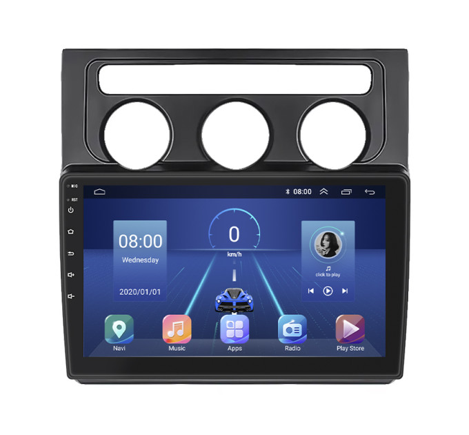 Штатна магнітола Volkswagen Touran 2003-2006 Element 6/128 4G CarPlay