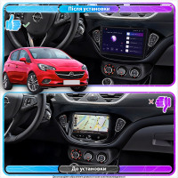Штатна магнітола Opel Corsa E 2014-2019 Element Prime 4/64 CarPlay 4G