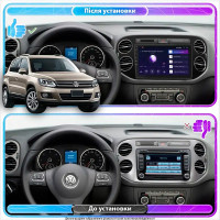 Штатна магнітола Volkswagen Tiguan 2007-2011 Element 6/128 4G CarPlay