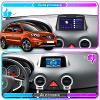Штатна магнітола Renault Koleos 2011-2013 Element 6/128 4G CarPlay