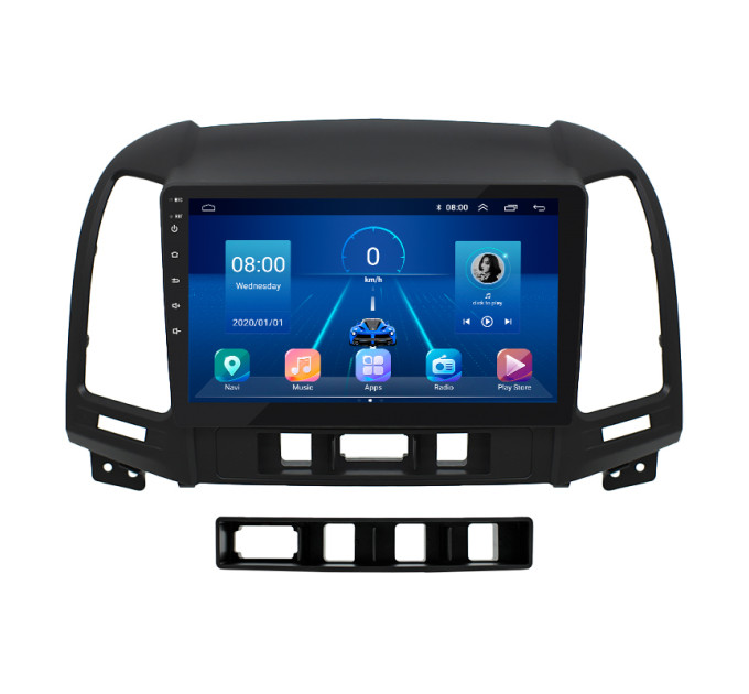 Штатна магнітола Hyundai Santa Fe 2005-2010 Element 6/128 4G CarPlay