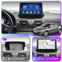 Штатна магнітола Renault Megane 2008-2014 Element 6/128 4G CarPlay