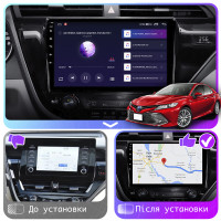 Штатна магнітола Toyota Camry (XV70) 2017-2021 Element Prime 4/64 4G CarPlay