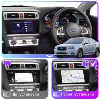 Штатна магнітола Subaru Legacy 2014-2017 Element Prime 4/64 4G CarPlay