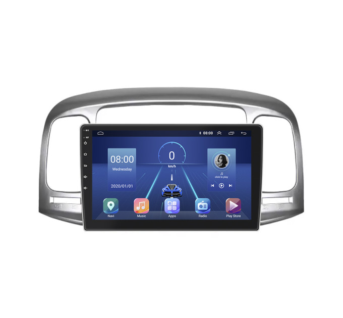 Штатна магнітола Hyundai Verna 2005-2010 Element 6/128 4G CarPlay