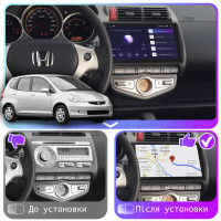 Штатна магнітола Honda Fit Auto AC 2001-2008 Element 6/128 4G CarPlay