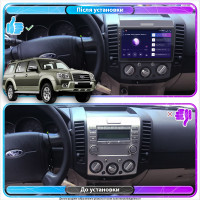 Штатна магнітола Ford Everest 2006-2009 Element 4/64 4G CarPlay